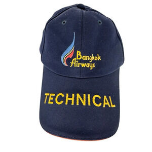 Bangkok Airways crew hat Technical